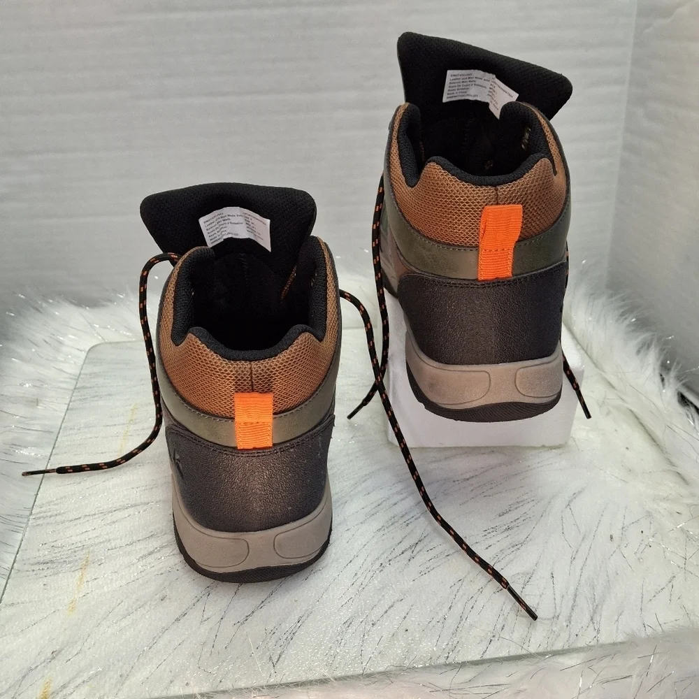 Ozark Trail Hiking Lace-Up Brown Ankle Boots   Men Size 6